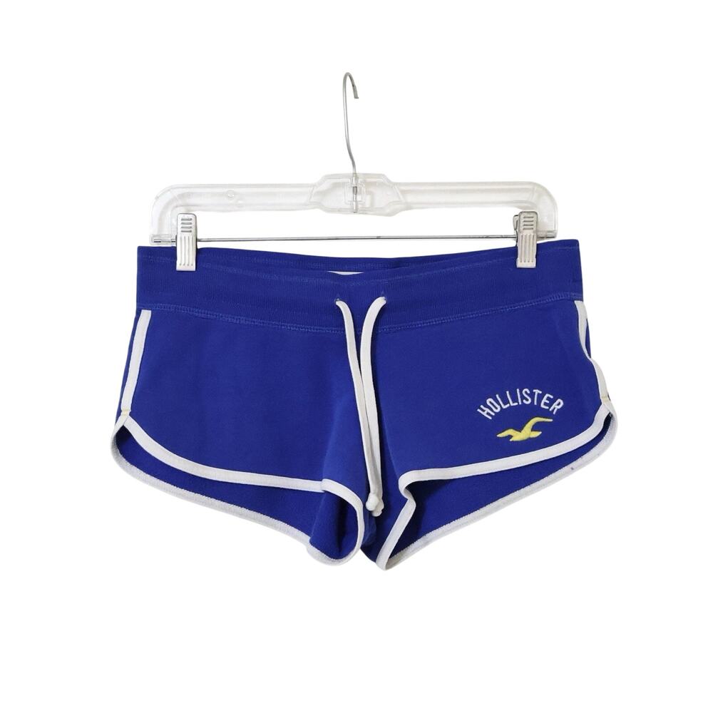 Hollister Blue Low Rise Booty Micro Shorts S Y2K Surf Beach